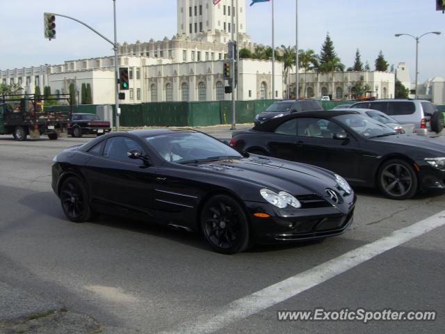 Mercedes SLR spotted in Beverly Hills, California