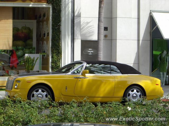 Rolls Royce Phantom spotted in Beverly Hills, California