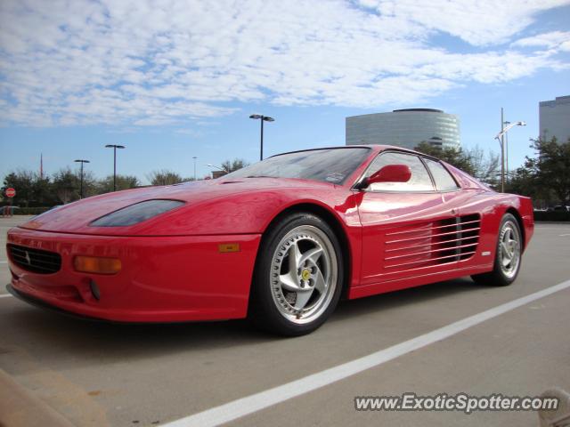 Ferrari Testarossa spotted in Houston, Texas