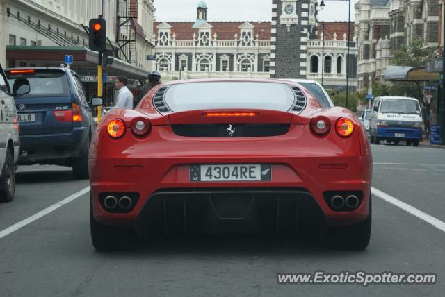 Ferrari F430 spotted in Dunedin, New Zealand