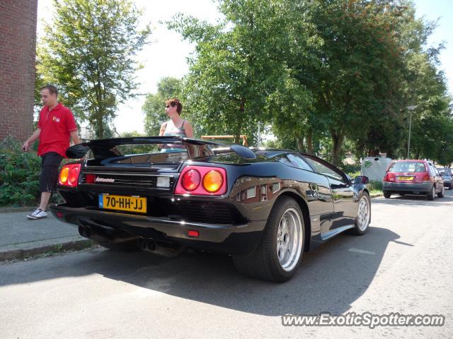 Lamborghini Diablo spotted in Panningen, Netherlands