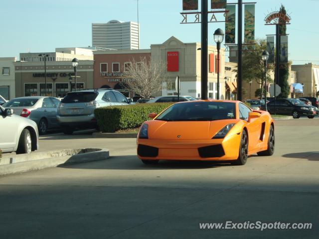 Lamborghini Gallardo spotted in Houston, Texas