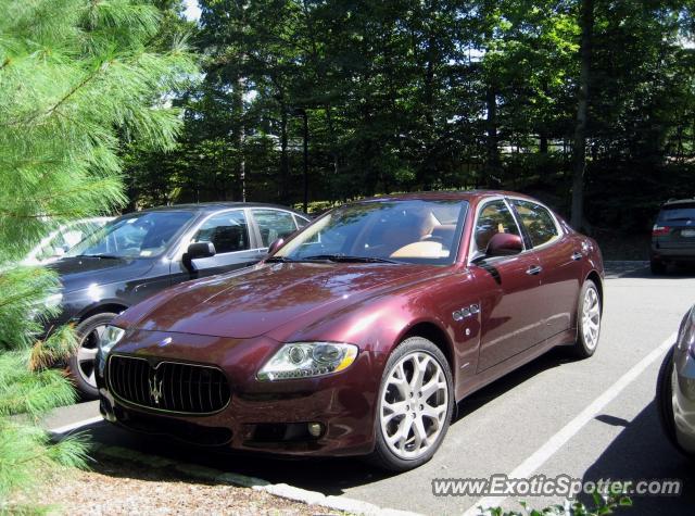 Maserati Quattroporte spotted in Greenwich, Connecticut