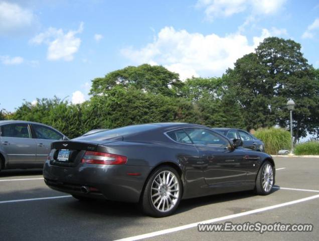 Aston Martin DB9 spotted in Greenwich, Connecticut