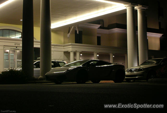 Lamborghini Gallardo spotted in Charlotte, North Carolina