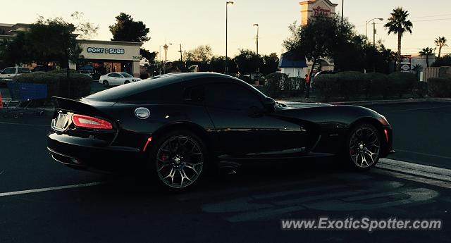 Dodge Viper spotted in Las Vegas, Nevada