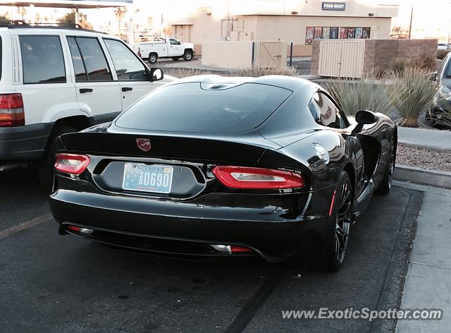 Dodge Viper spotted in Las Vegas, Nevada