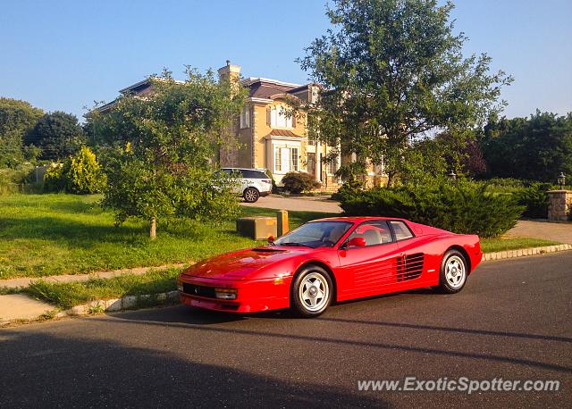 Ferrari Testarossa spotted in Long Branch, New Jersey