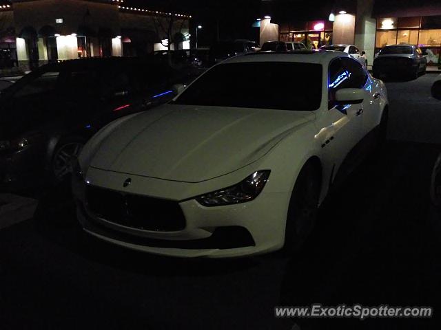 Maserati Ghibli spotted in Rocklin, California