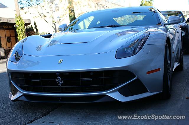 Ferrari F12 spotted in Beverly Hills, California