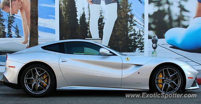 Ferrari F12 spotted in Beverly Hills, California