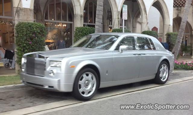 Rolls-Royce Phantom spotted in Palm Beach, Florida