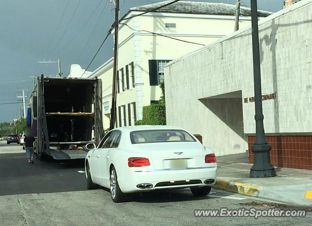 Bentley Flying Spur spotted in Palm Beach, Florida