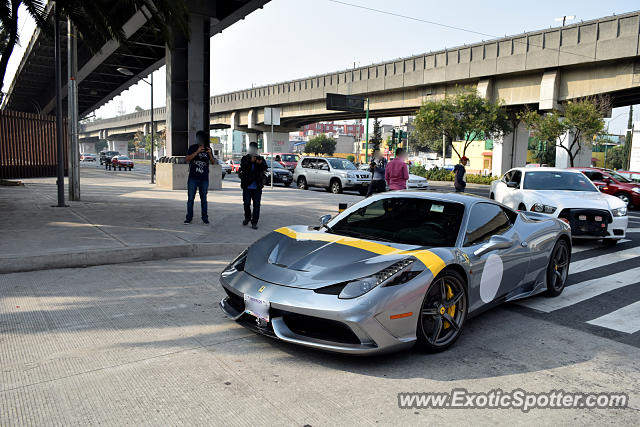 Ferrari 458 Italia spotted in Mexico City, Mexico