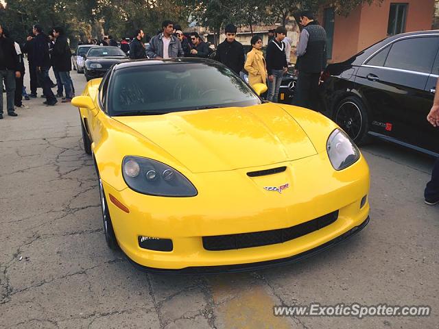 Chevrolet Corvette Z06 spotted in Lahore, Pakistan