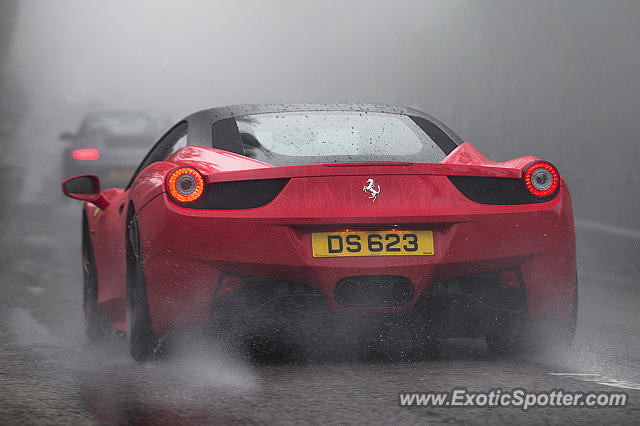 Ferrari 458 Italia spotted in Hong Kong, China