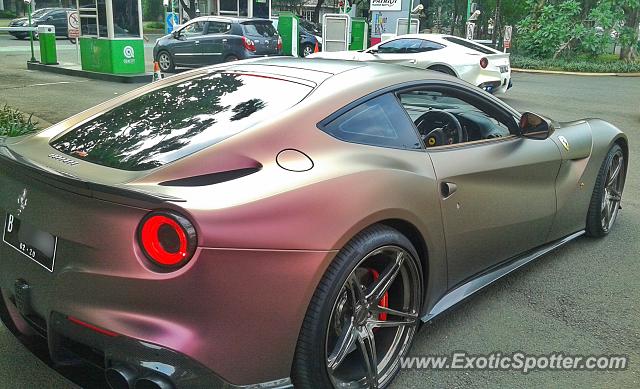 Ferrari F12 spotted in Tangerang, Indonesia