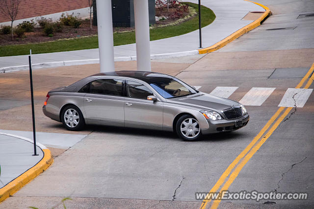 Mercedes Maybach spotted in Tyson's Corner, Virginia