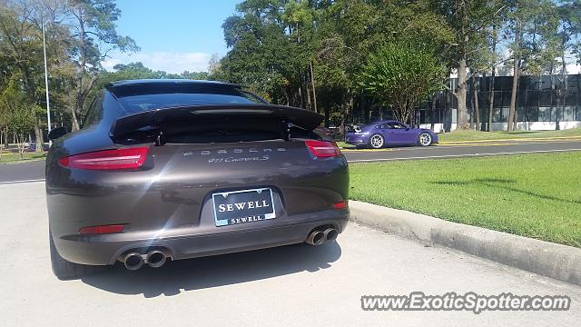 Porsche 911 GT3 spotted in Houston, Texas