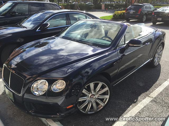 Bentley Continental spotted in Palm B. Gardens, Florida