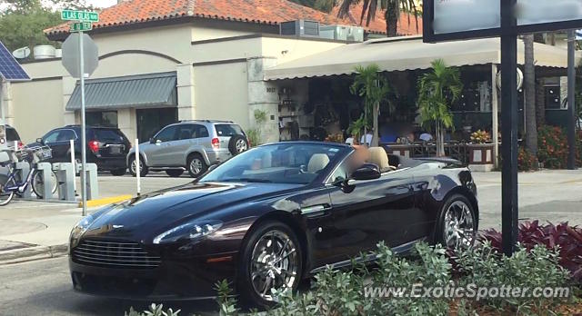 Aston Martin Vantage spotted in Fort Lauderdale, Florida