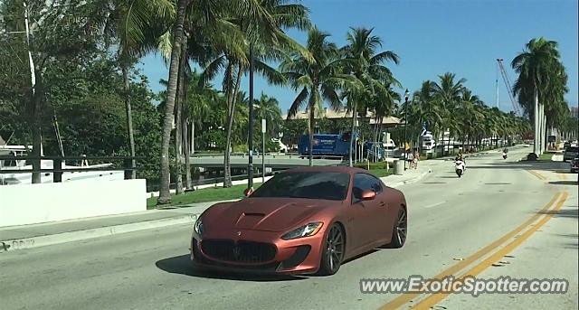 Maserati GranTurismo spotted in Fort Lauderdale, Florida