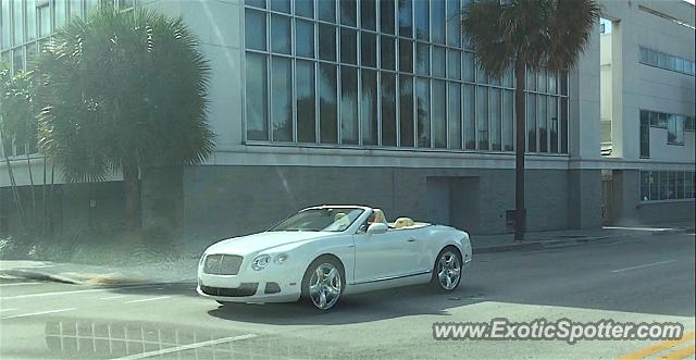 Bentley Continental spotted in Fort Lauderdale, Florida