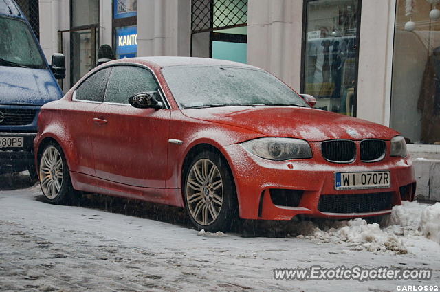 BMW 1M spotted in Warsaw, Poland