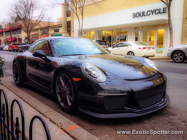 Porsche 911 GT3 spotted in Bethesda, Maryland