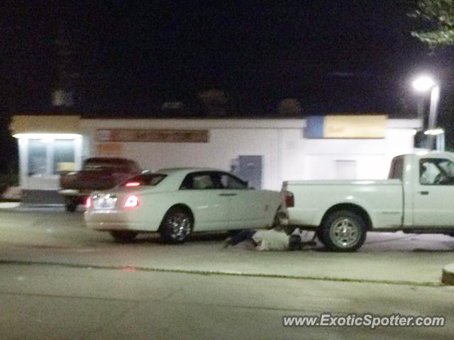 Rolls-Royce Ghost spotted in Houston, Texas