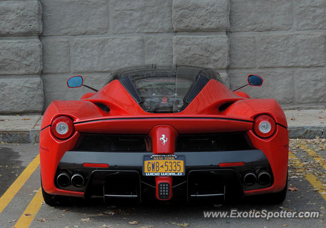 Ferrari LaFerrari spotted in Pittsford, New York
