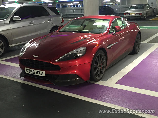 Aston Martin Vanquish spotted in London, United Kingdom