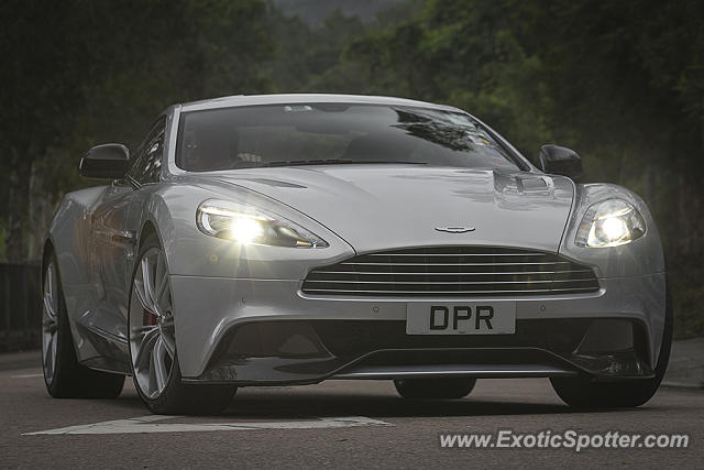 Aston Martin Vanquish spotted in Hong Kong, China