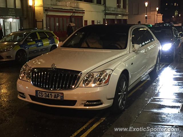 Mercedes Maybach spotted in London, United Kingdom