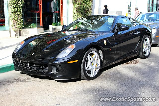 Ferrari 599GTB spotted in Beverly Hills, California