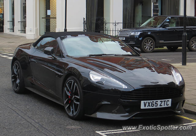 Aston Martin Vanquish spotted in London, United Kingdom