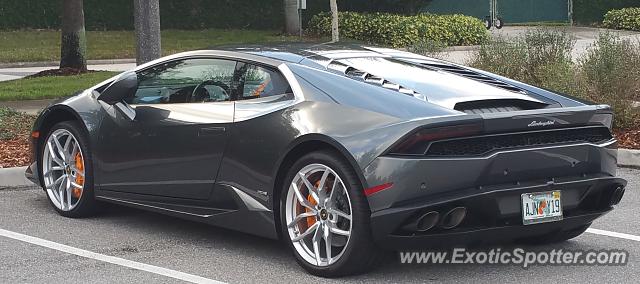 Lamborghini Huracan spotted in Orlando, Florida