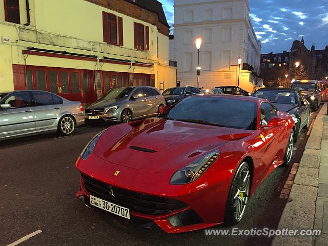 Ferrari F12 spotted in London, United Kingdom