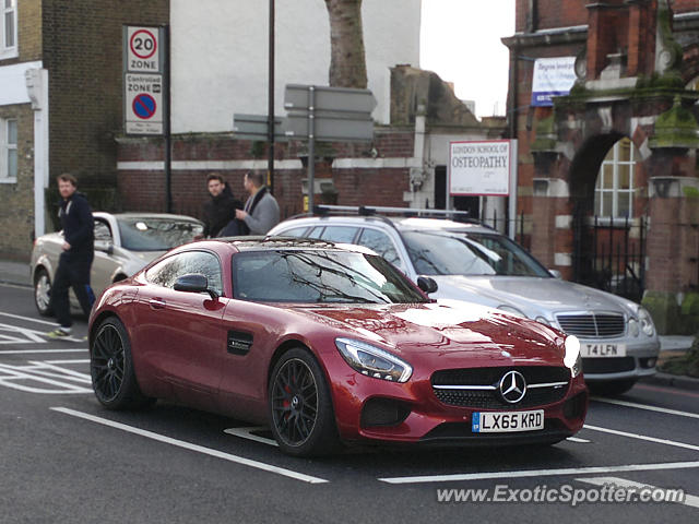 Mercedes AMG GT spotted in London, United Kingdom