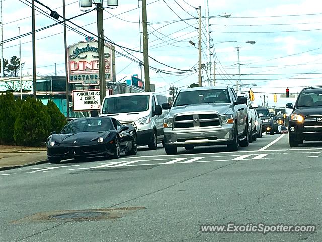 Ferrari 458 Italia spotted in Atlanta, Georgia