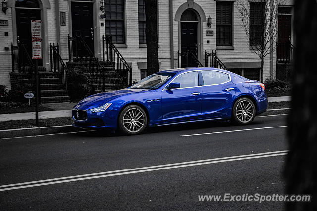 Maserati Ghibli spotted in Arlington, Virginia