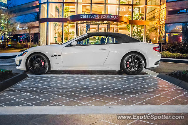 Maserati GranCabrio spotted in McLean, Virginia