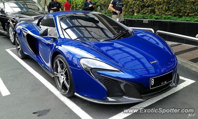 Mclaren 650S spotted in Jakarta, Indonesia