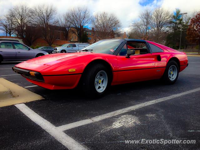 Ferrari 308 spotted in Bethesda, Maryland