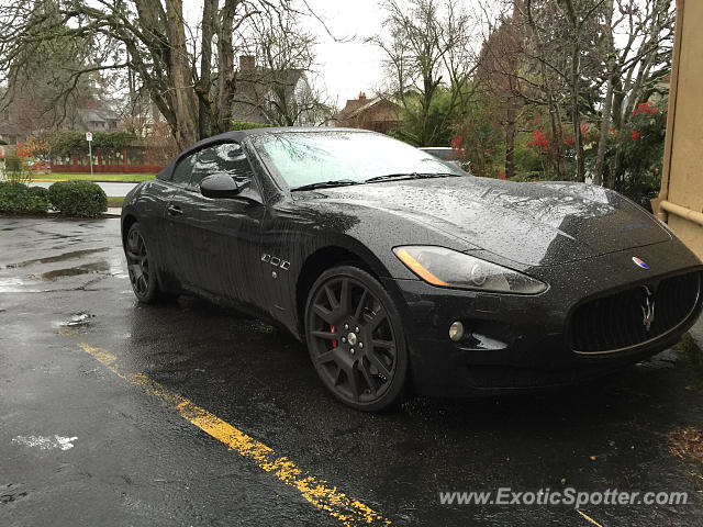 Maserati GranCabrio spotted in Portland, Oregon