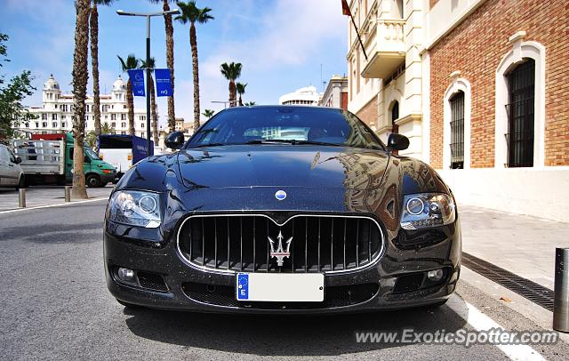 Maserati Quattroporte spotted in Alicante, Spain