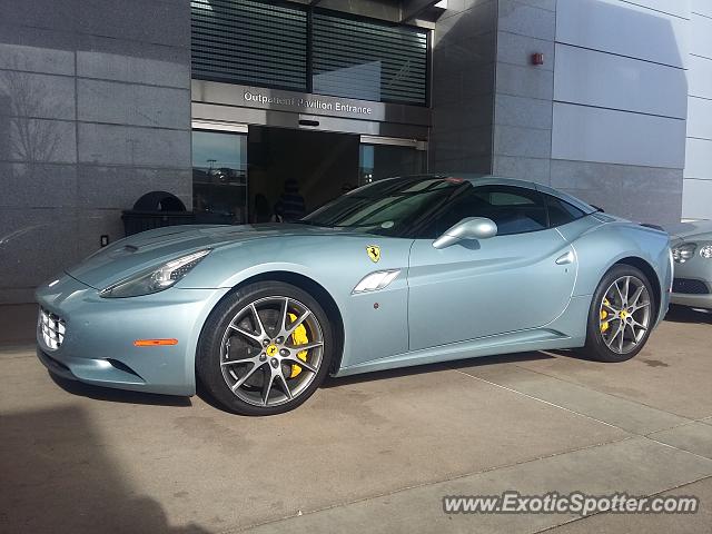 Ferrari California spotted in Aurora, Colorado