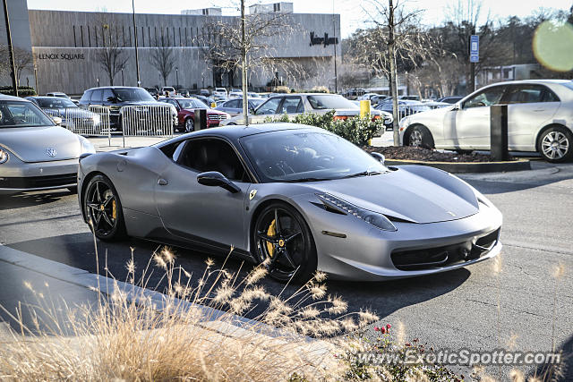 Ferrari 458 Italia spotted in Atlanta, Georgia