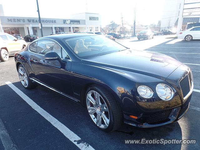 Bentley Continental spotted in Atlanta, Georgia