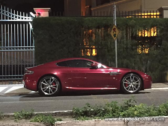 Aston Martin Vantage spotted in Fortaleza, Brazil